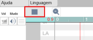 Parar reprodução da sequência