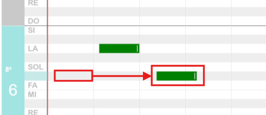 Edição de notas